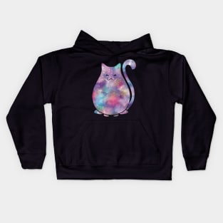 Galaxy Cat Kids Hoodie